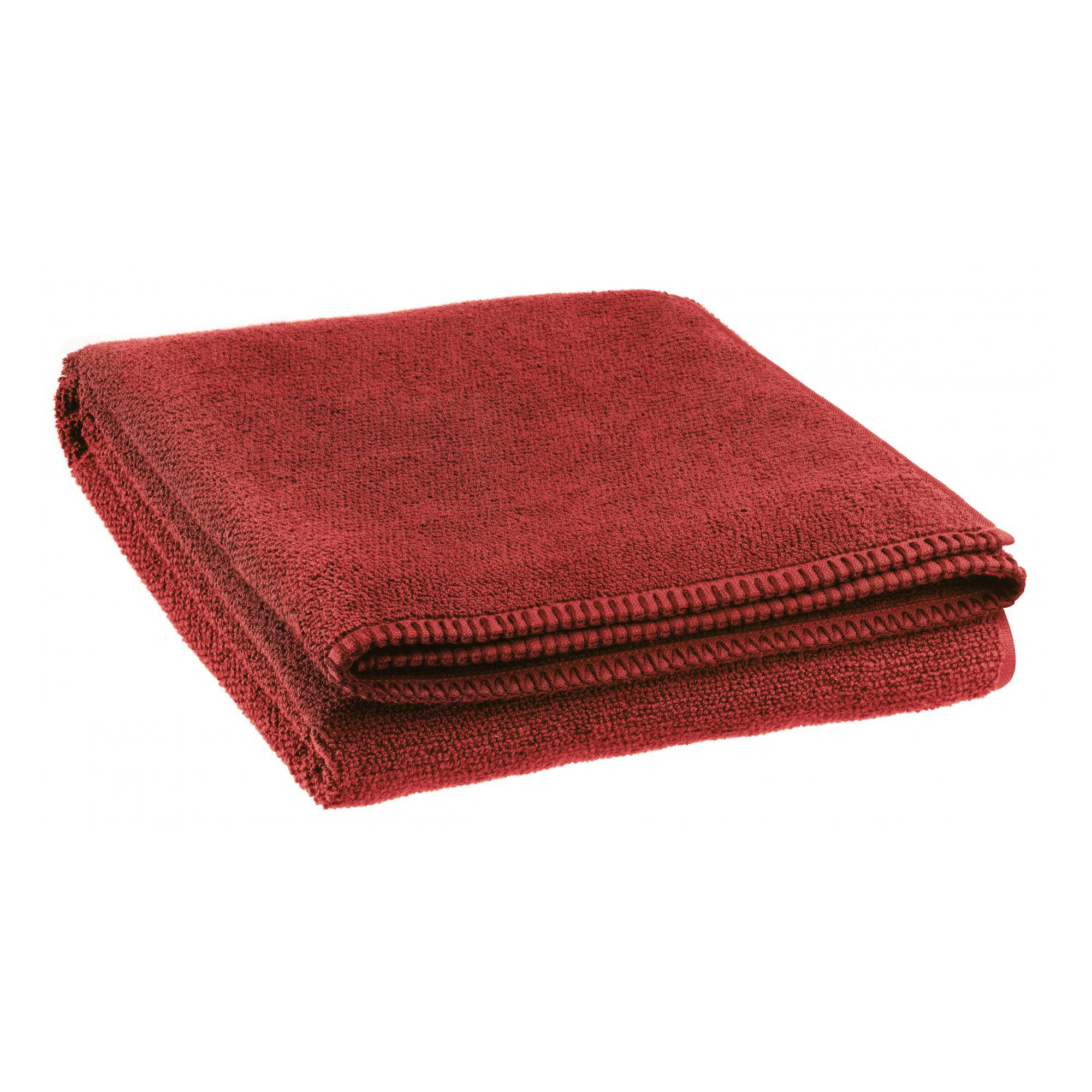 BORA - Serviette de toilette  en coton geranium 50 x 100