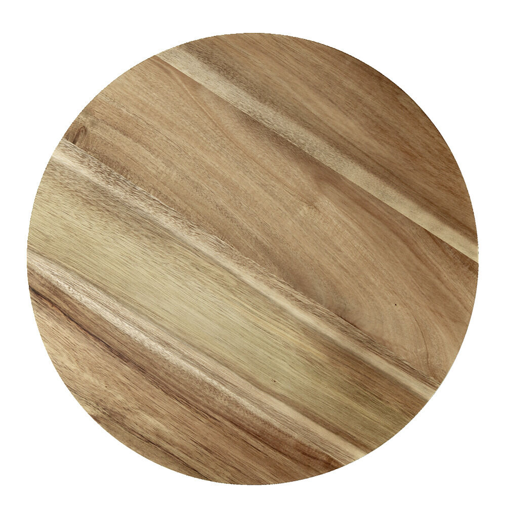 Planche en bois d'acacia ronde Ø45x1,5cm