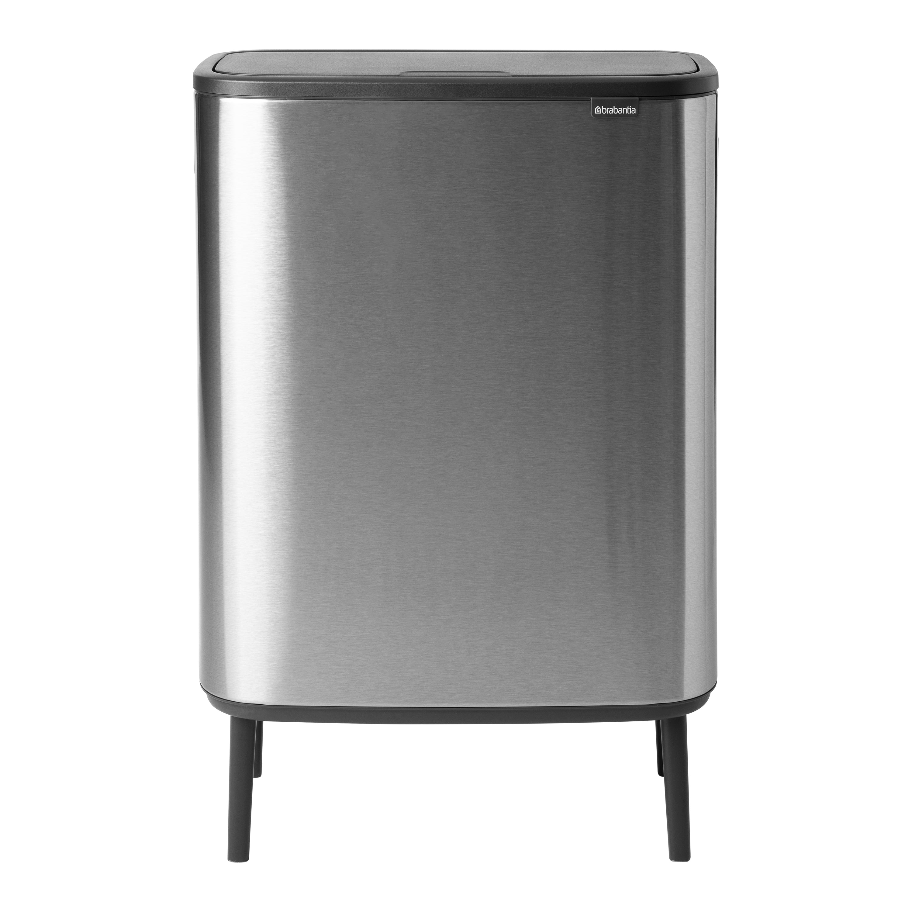 Brabantia Bo Touch Bin Hi Afvalemmer 2 x 30 L - Vingerafdrukvrij