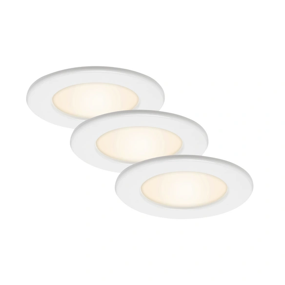 LED-Einbauleuchte »THIN«, ∅: 11,5 cm, Höhe: 3 cm, 18 W