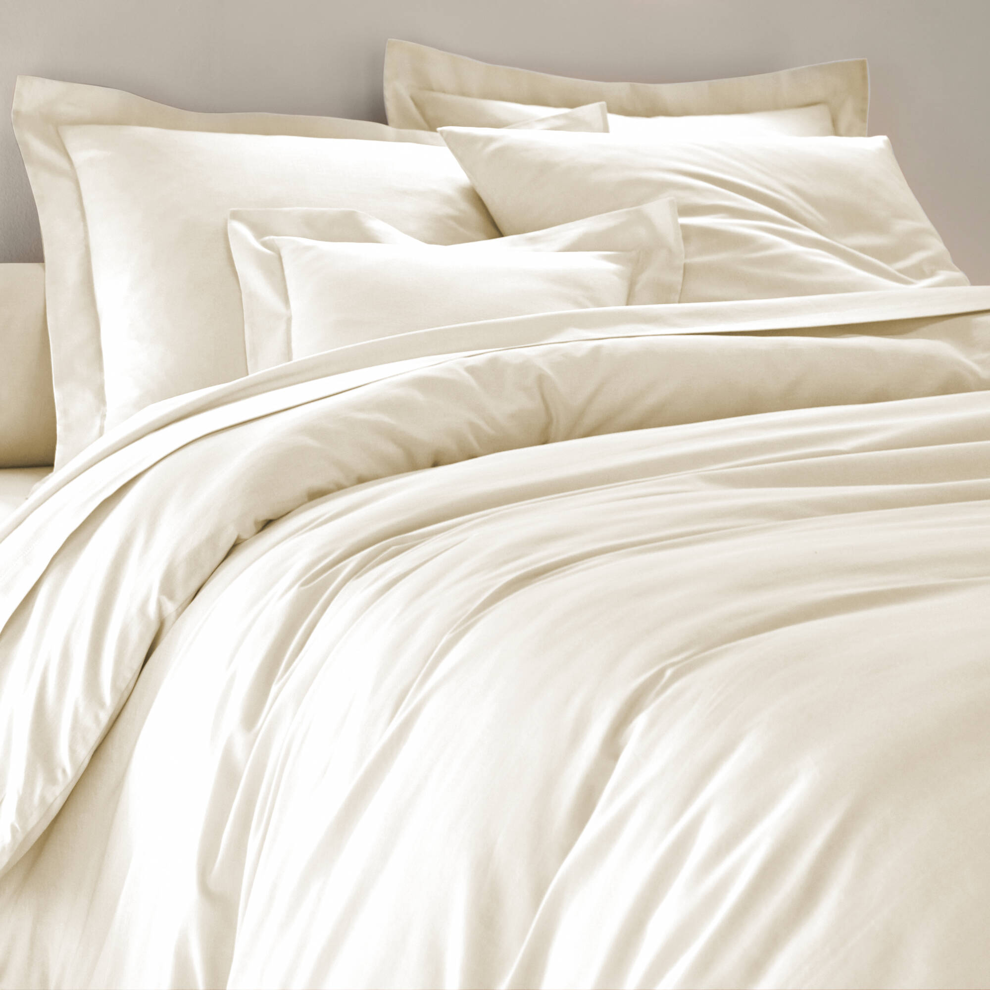Linge de lit uni coton