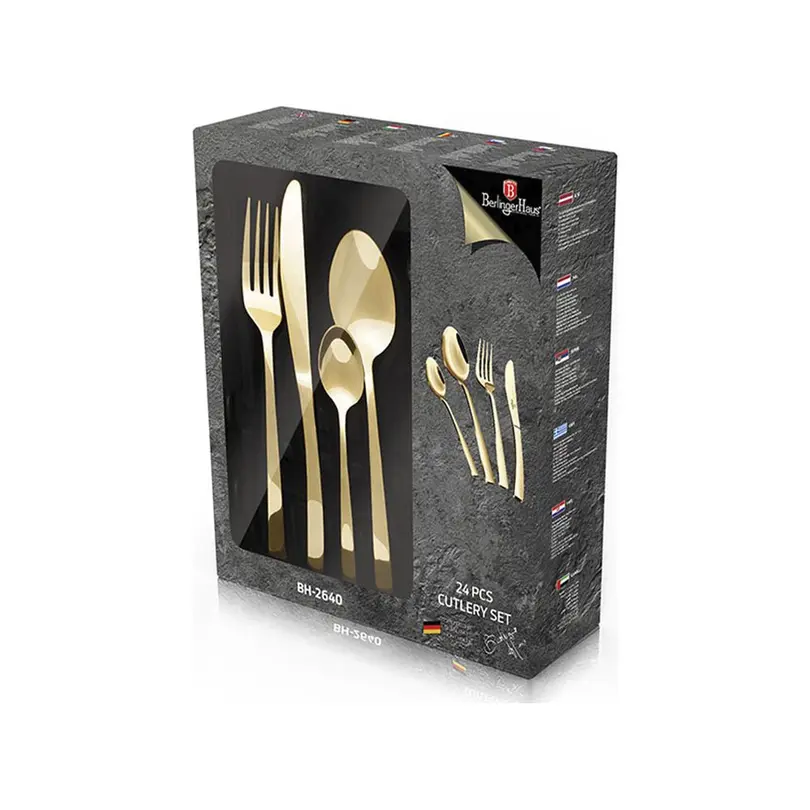 Besteckset 24-teilig Champagne