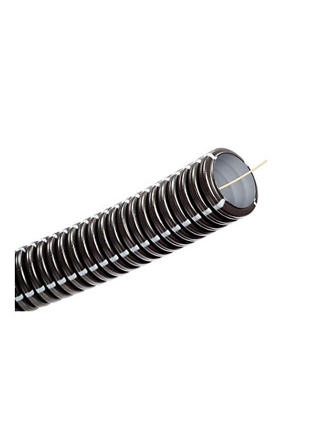 Gaine TPC Flexichoc IK10 ignifugé Noirediamètre 40 mm x 25 mètres