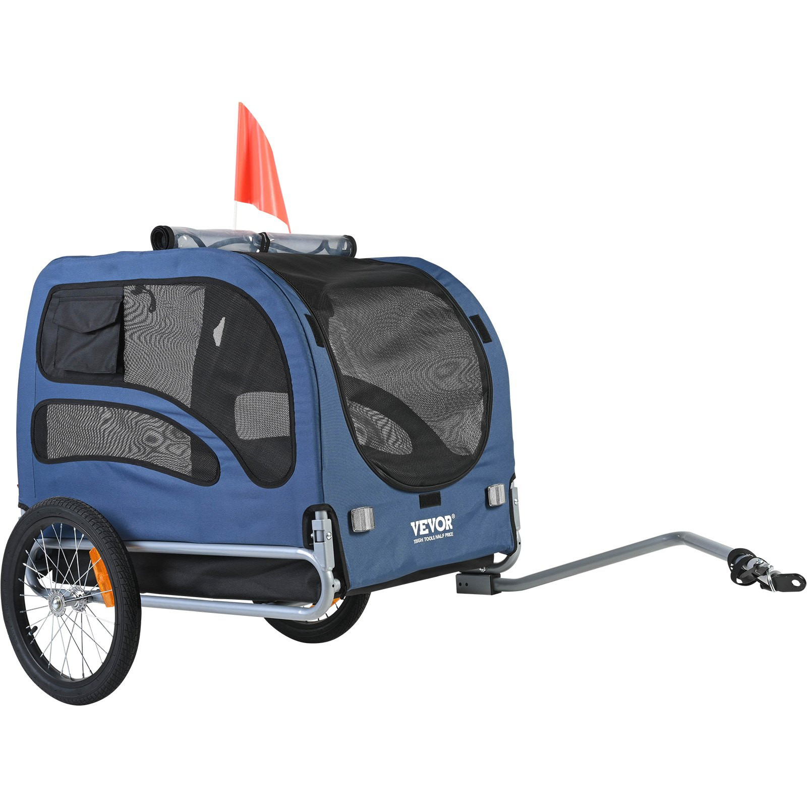 Przyczepka rowerowa dla psa do przewozu transporter do 45 kg