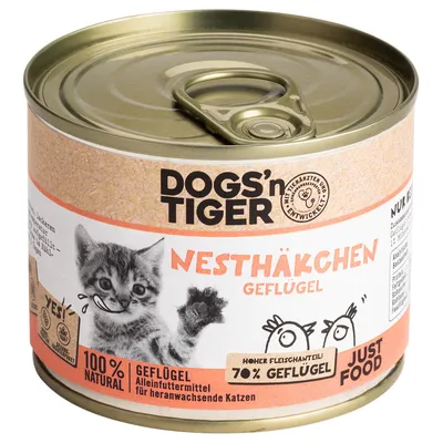 Dogs'n Tiger Junior Cat 6 x 200g