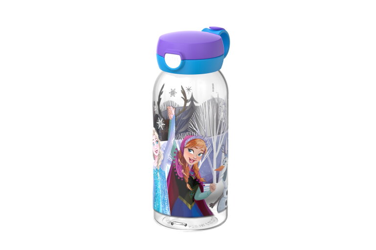 Campus drinkfles met flipdop 600 ml - Frozen Friends