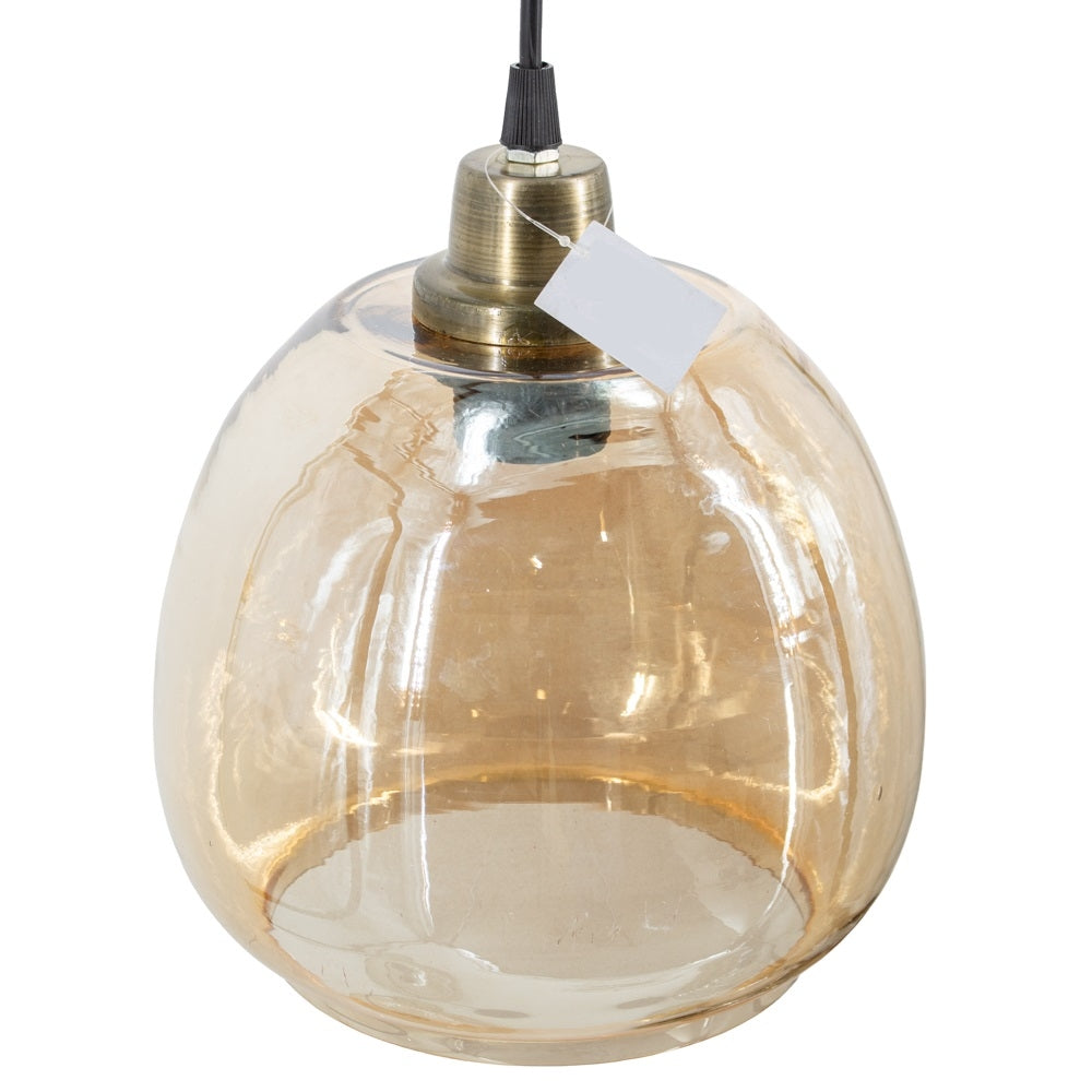Hanglamp Eetkamer Woonkamer Slaapkamer - Vintage - Goud - 30 cm