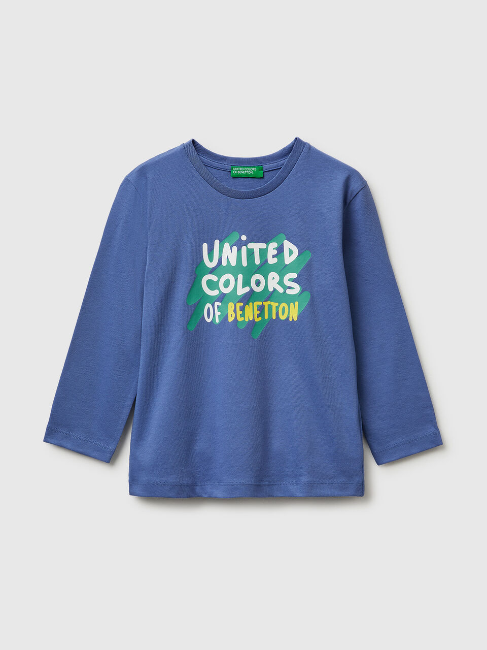 T-shirt in organic cotton with logo print