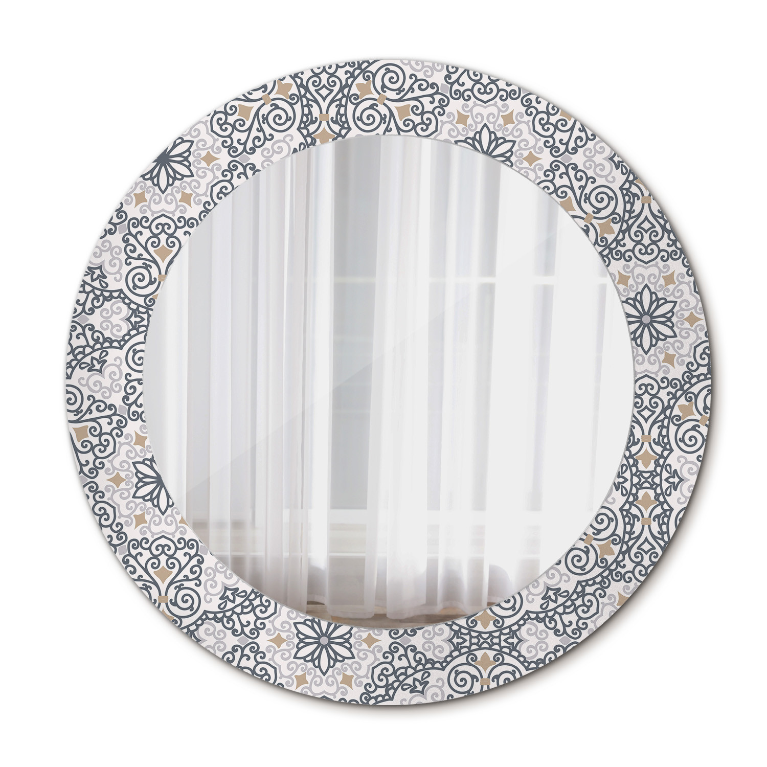 Dekoracyjne lustro Okrągłe fi60 Ścienne Ornamenty