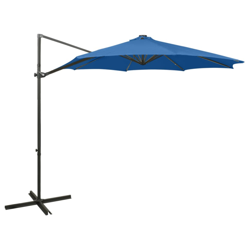 Parasol wiszący NiebieskividaXL