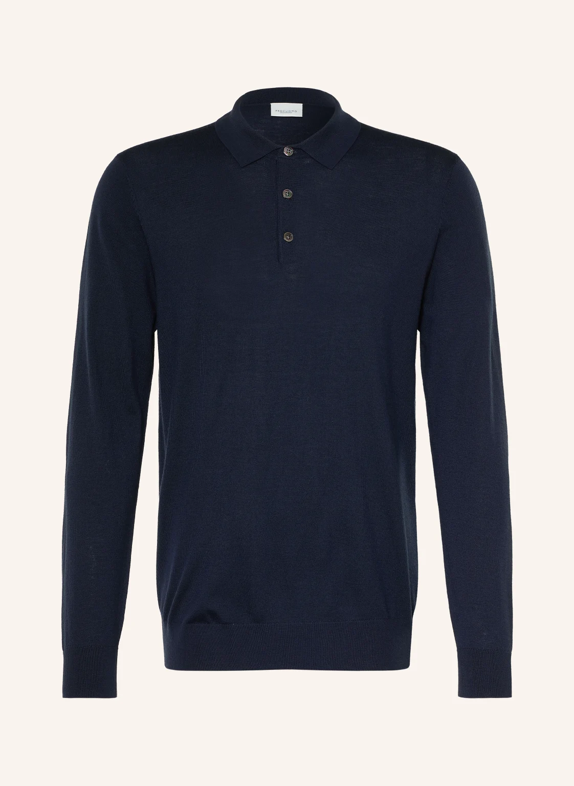 PROFUOMO Strick-Poloshirt