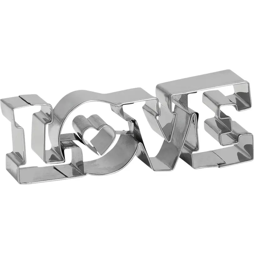 Ausstecher 10er-Set Love