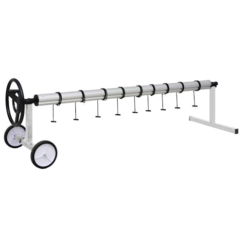 NNEVL Pool Cover Roller with Stainless Steel Base