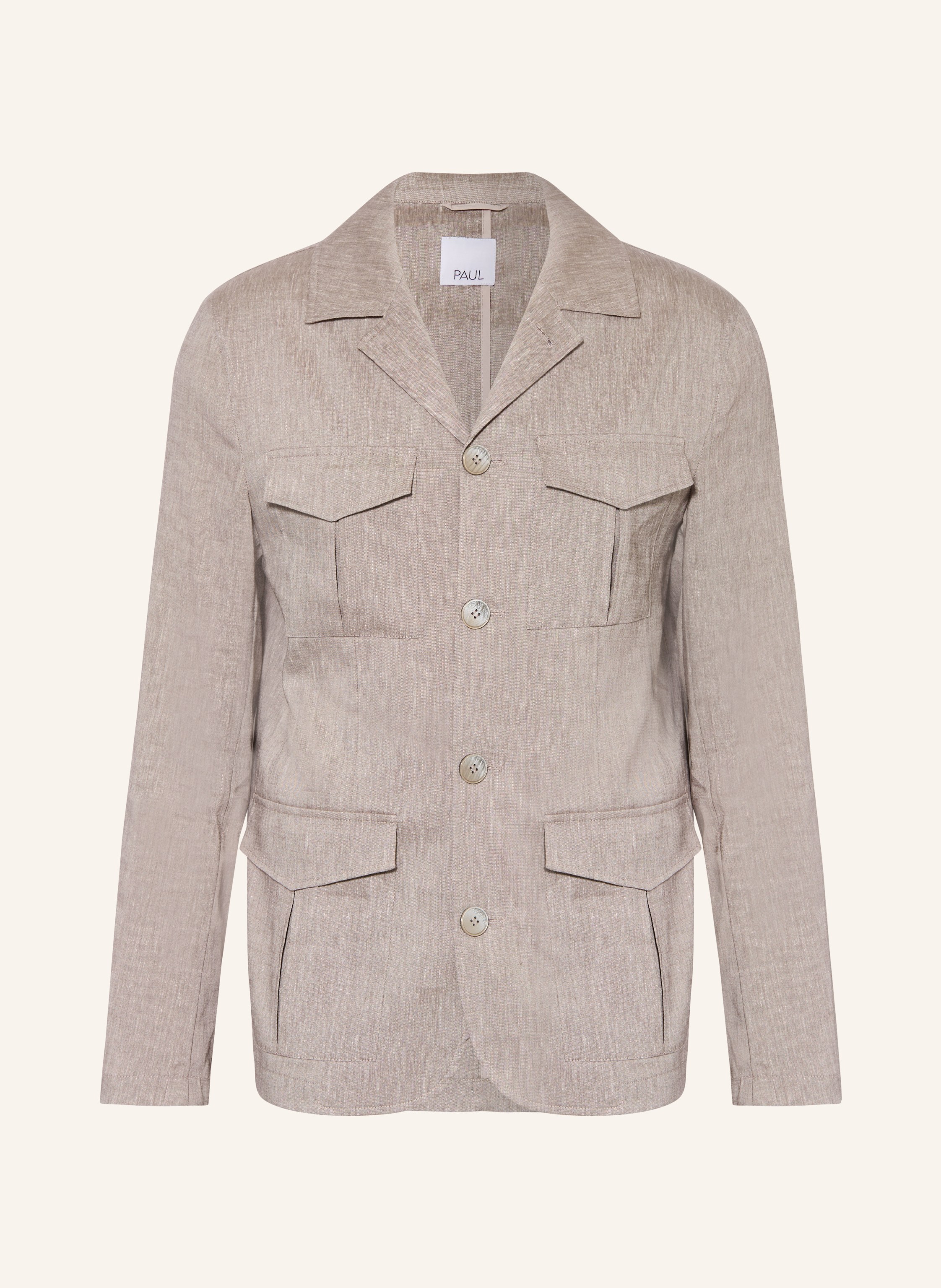 PAUL Overshirt mit Leinen