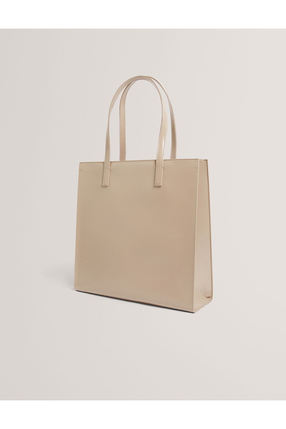 Ted Baker Crinkle Large Icon Bag Stone