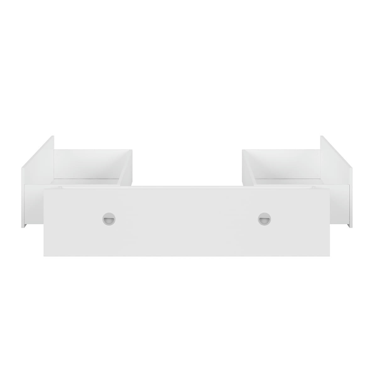 - Tiroir pour lit 160x200 stratifiés blanc