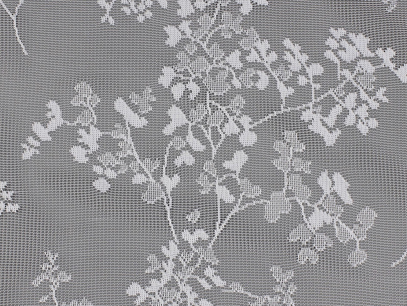 Firana Nadia żabki 300x150 cm biała