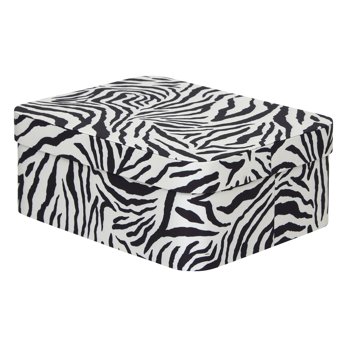 Caixa decorativa zebra 26x35cm