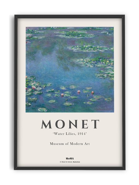 PSTR studio - Claude Monet - Water lilies