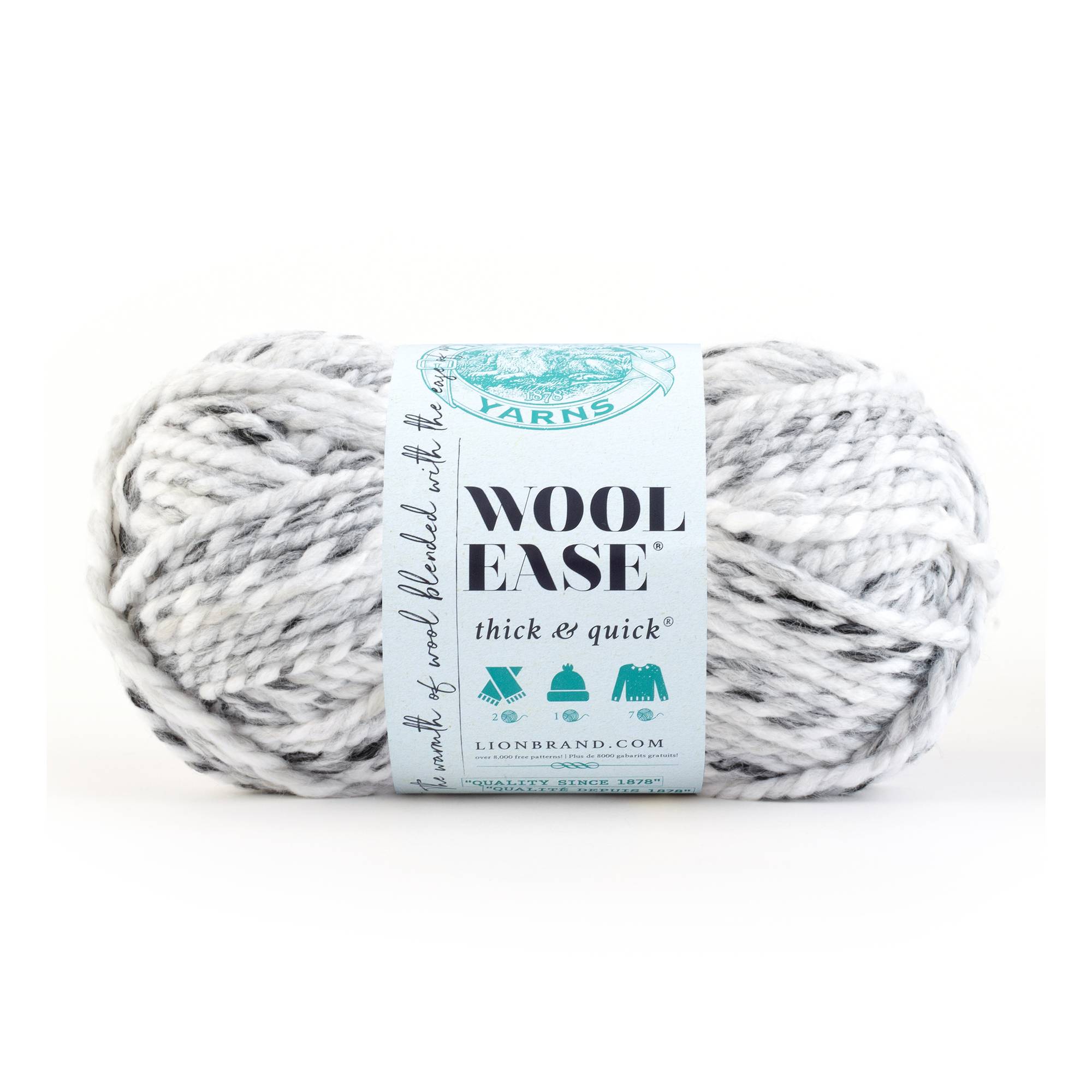 Lion Brand Marble Wool-Ease Thick & Quick 170g