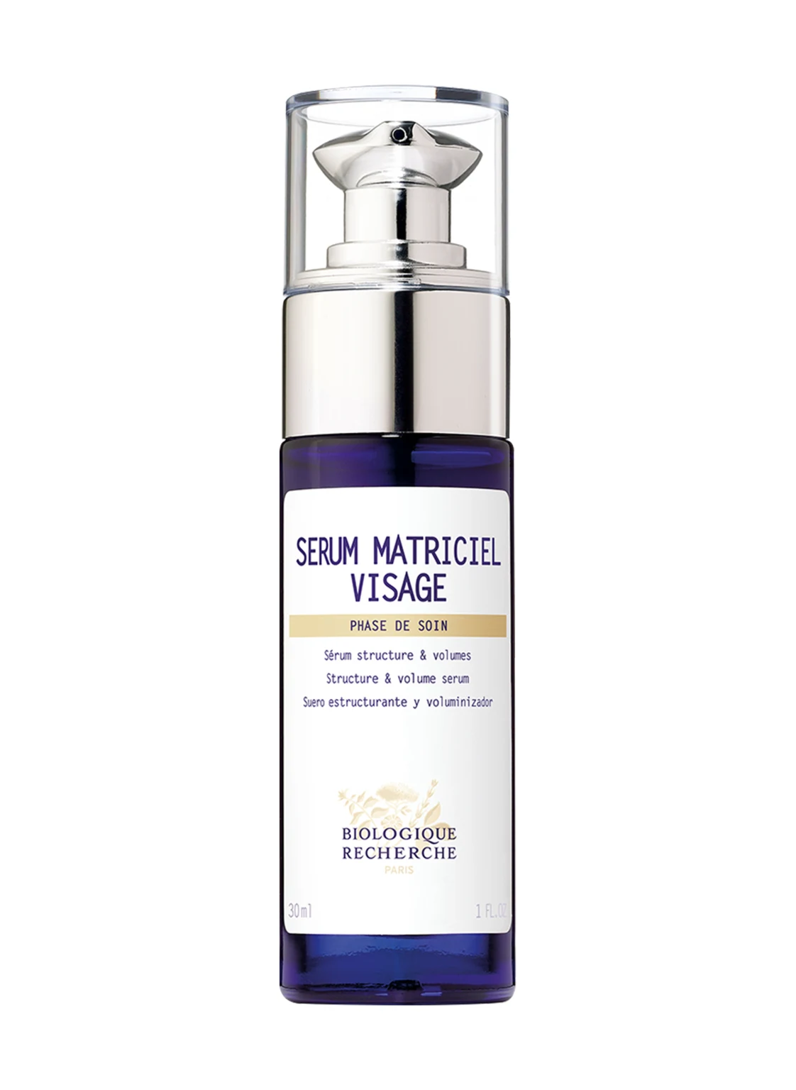 BIOLOGIQUE RECHERCHE SÈRUM MATRICIEL VISAGE