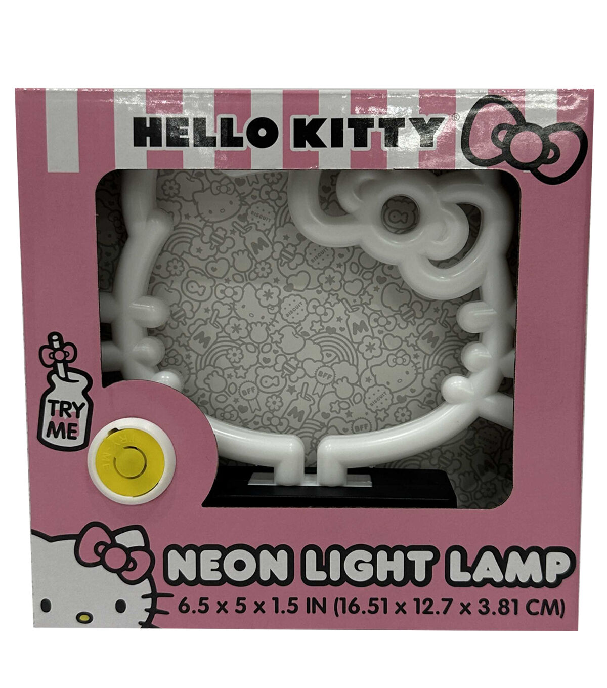 7 Hello Kitty Face & Bow LED Neon Lamp