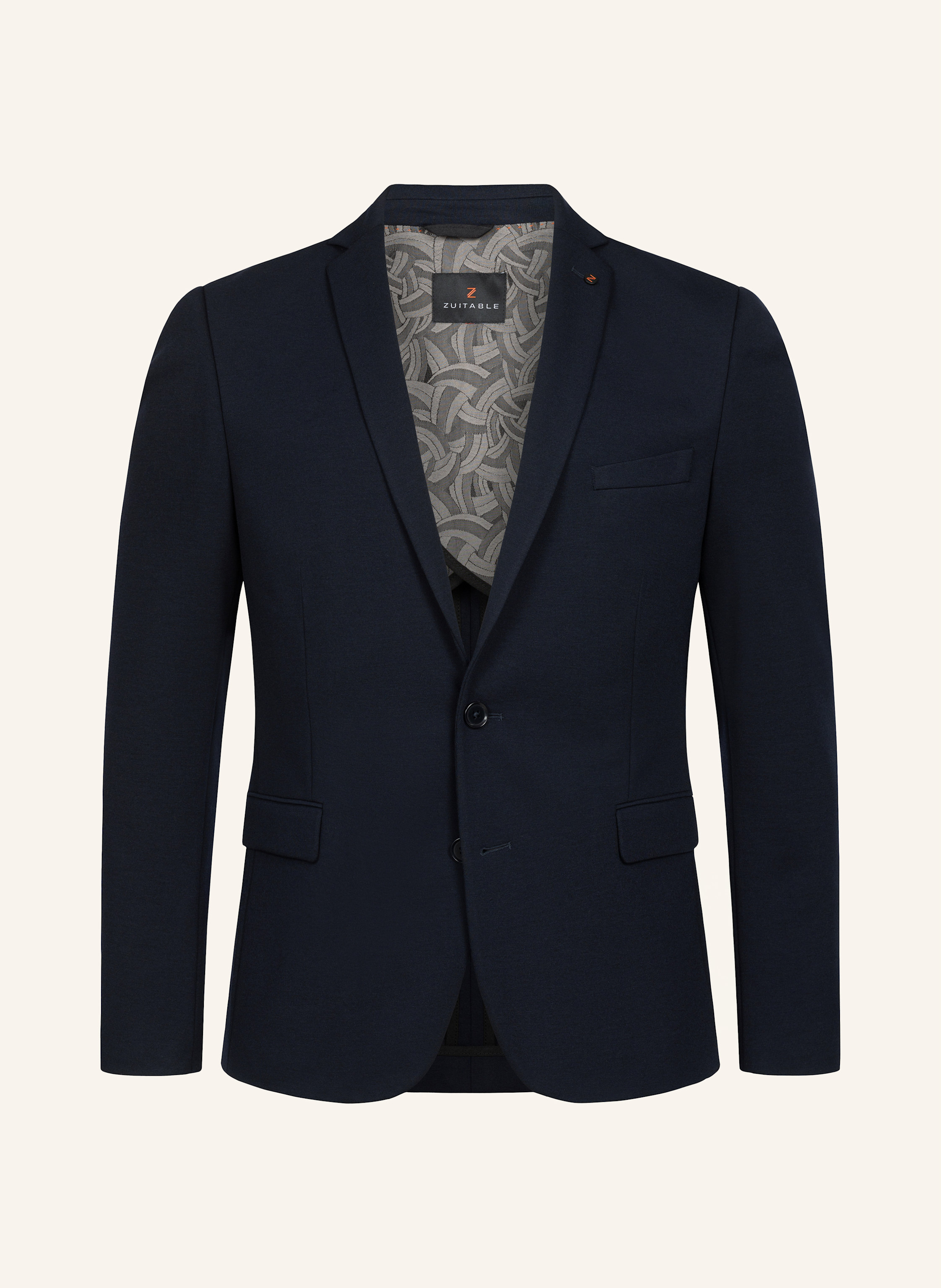 ZUITABLE Anzugssakko DINORRIS Slim Fit aus Jersey