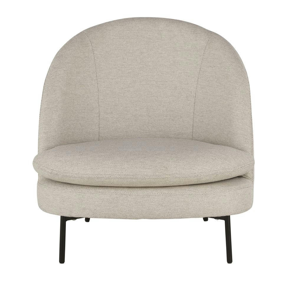 Prana - Fauteuil gris clair chiné