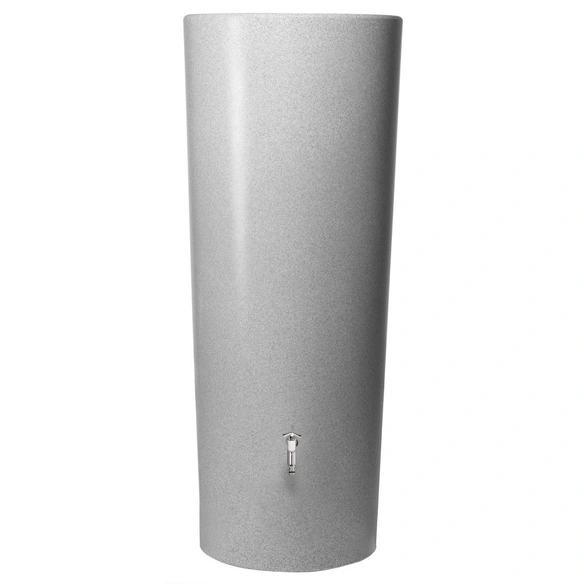 Regenspeicher »STONE 2in1«, lava, 350 L, m. integrierter Pflanzschale