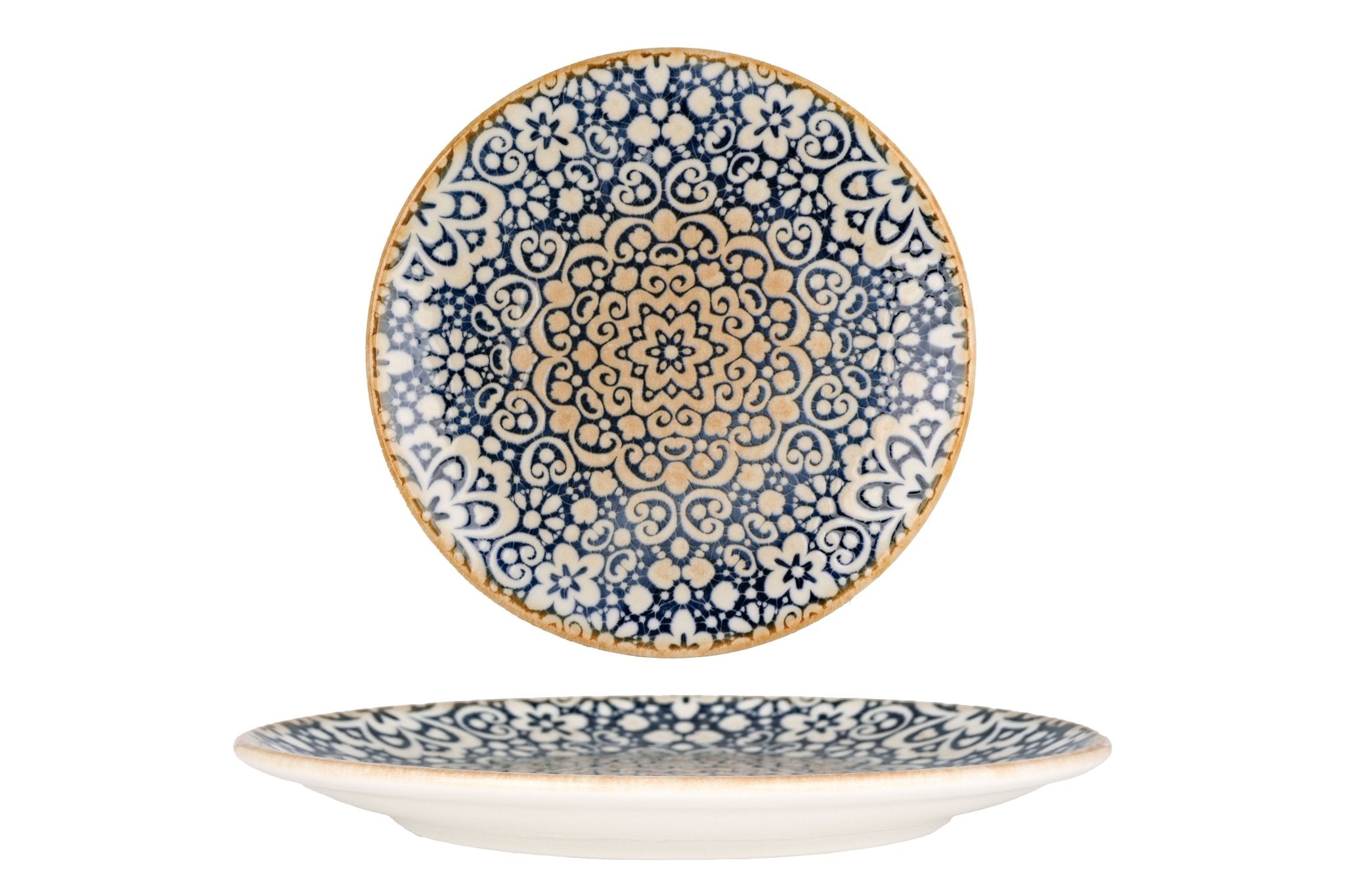 Bonna Dinerbord - Alhambra - Porselein - 27 cm - set van 6