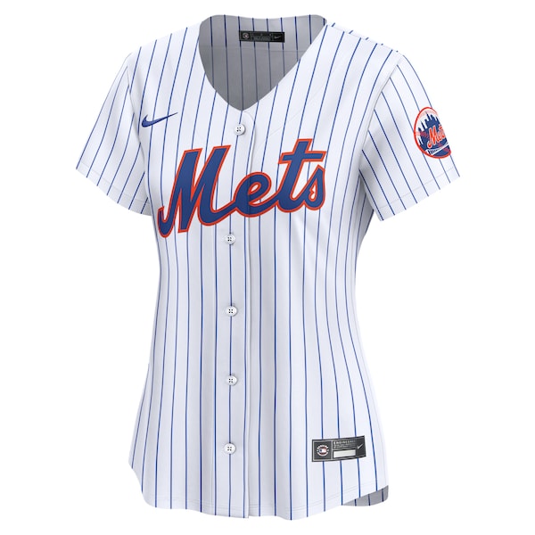 New York Mets Nike Women's 2024 Jackie Robinson Day Home Limited Jersey – White