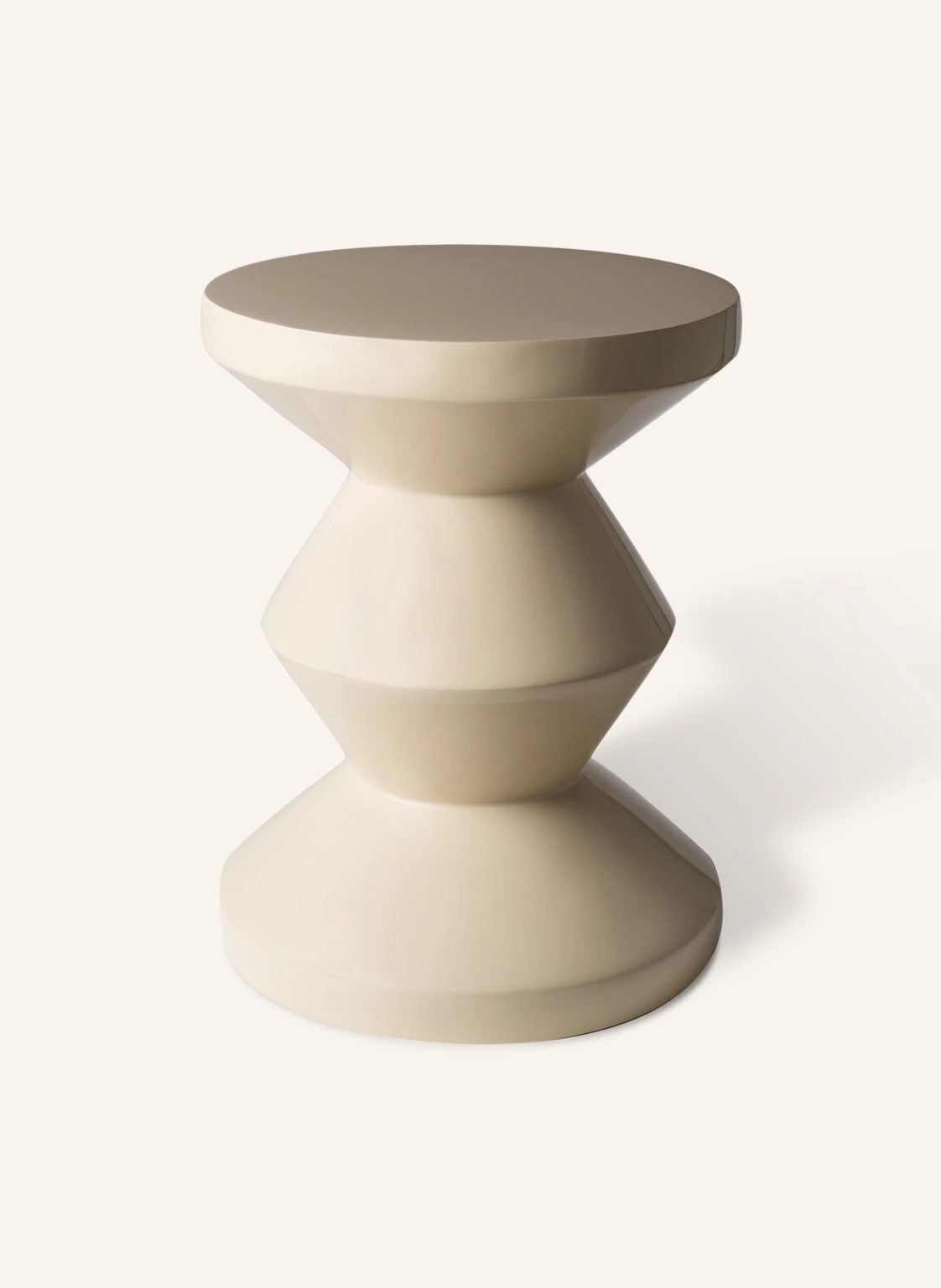 POLSPOTTEN Hocker ZIG ZAG
