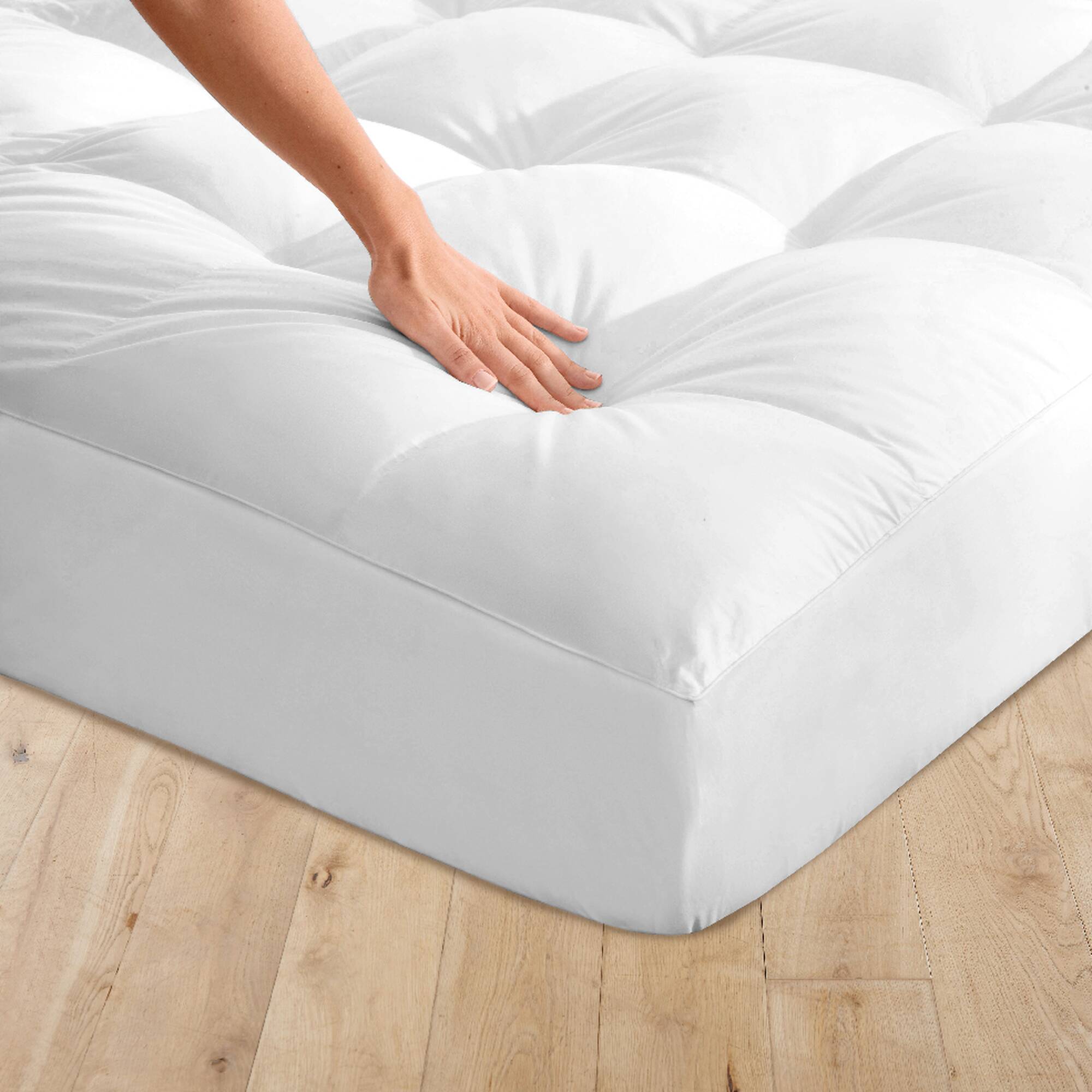 Surmatelas Qualigel forme housse bonnet 25 cm