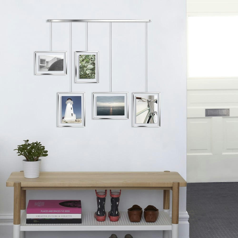 EXHIBIT - Cadres photos exhibit métal chrome