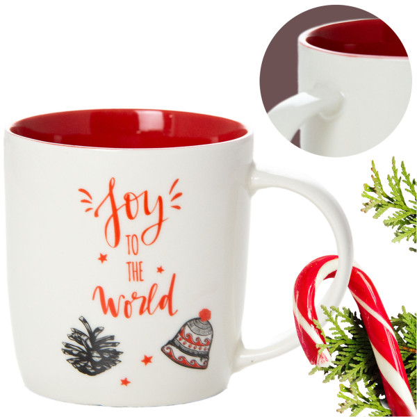 Kubek Świąteczny Ceramiczny Boże Narodzenie 370 Ml Dzwonek