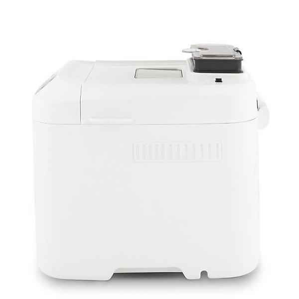 Machine a Pain HKoeNIG - BAKE340 - 12 programmes - 3 niveaux de cuisson - Jusqu'a 800g de pain - 550W - Blanc