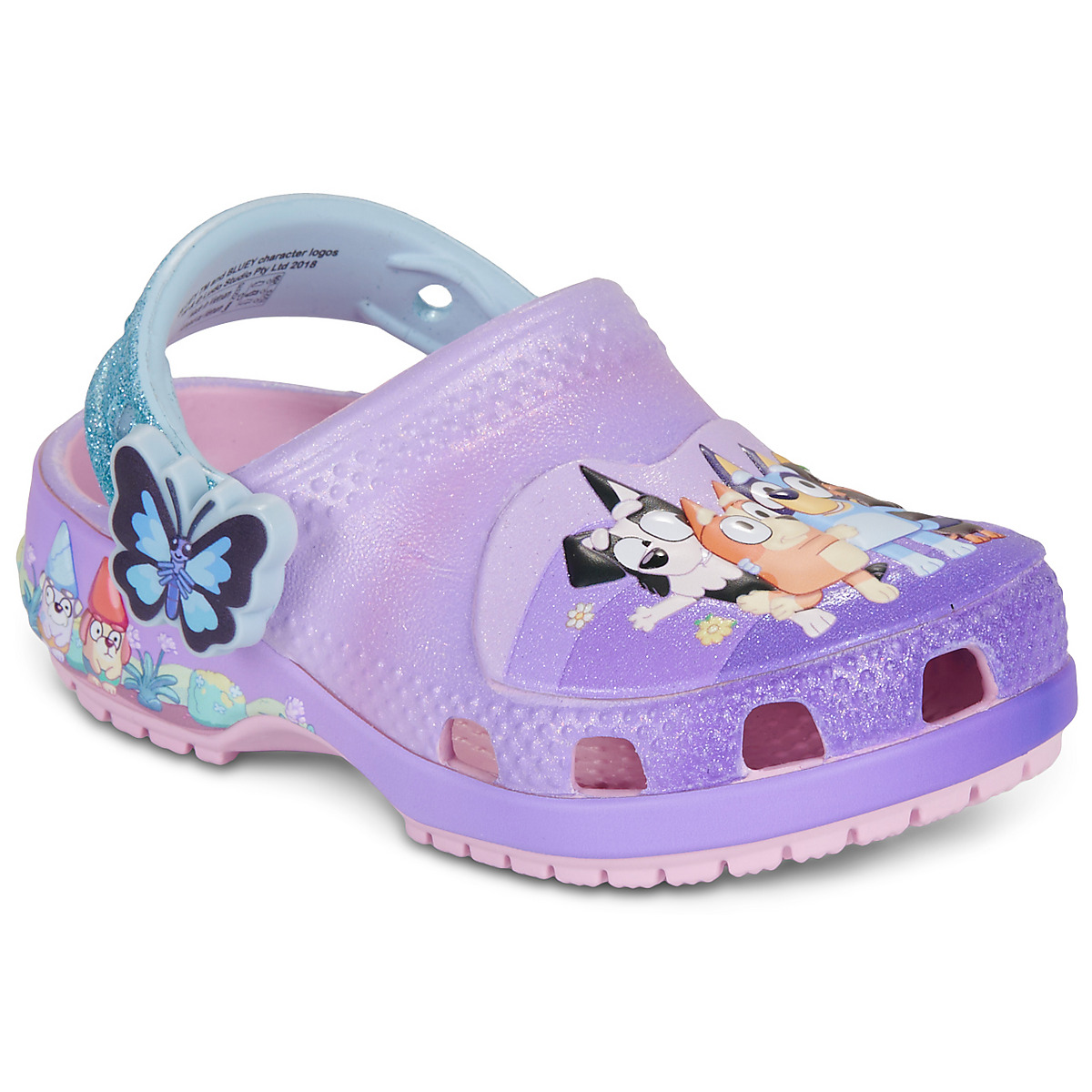 Crocs - Bluey Multi Pink Cls Clg T - Violet / Multicolour