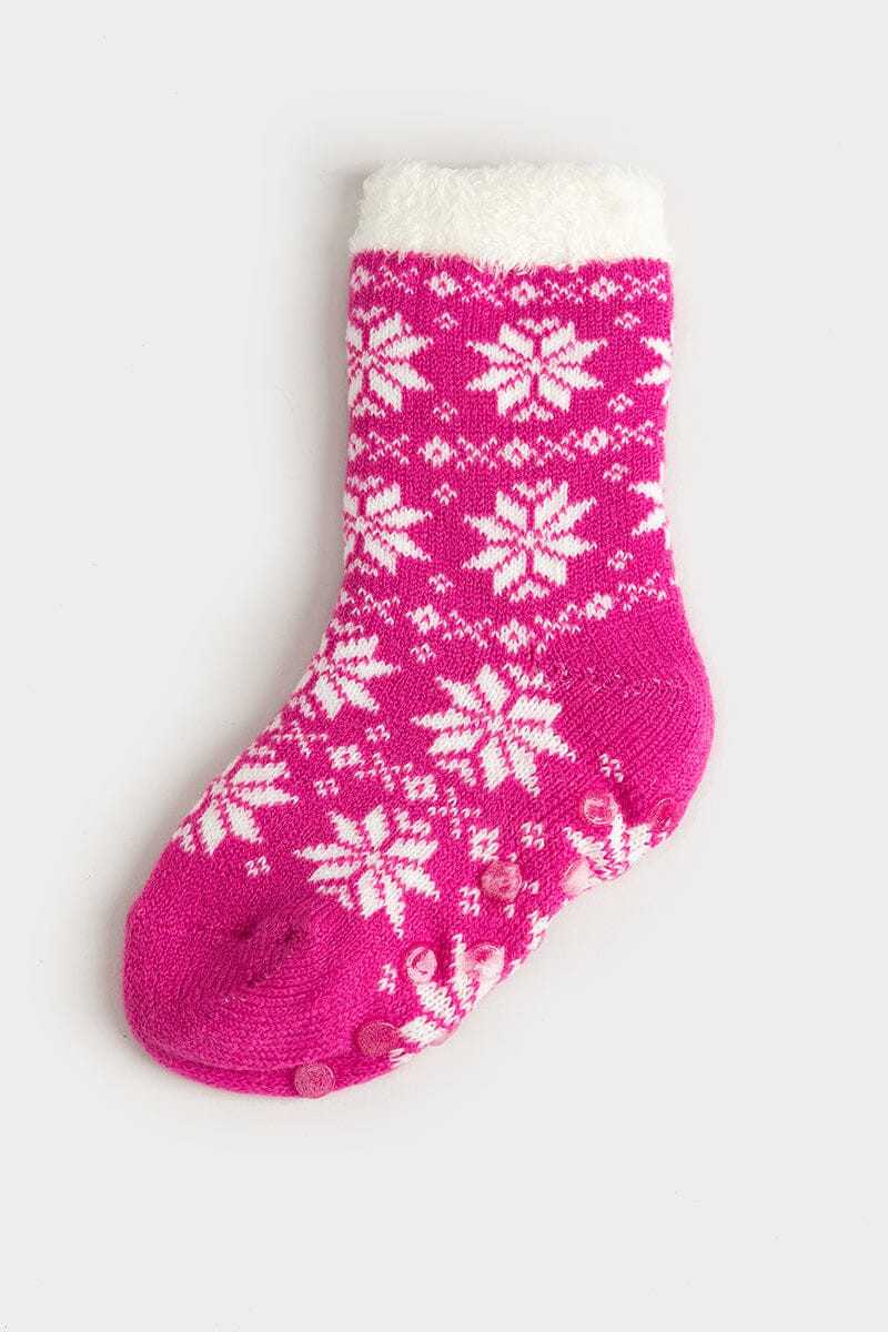Hello Franki Snowflake Cozy Socks for girls