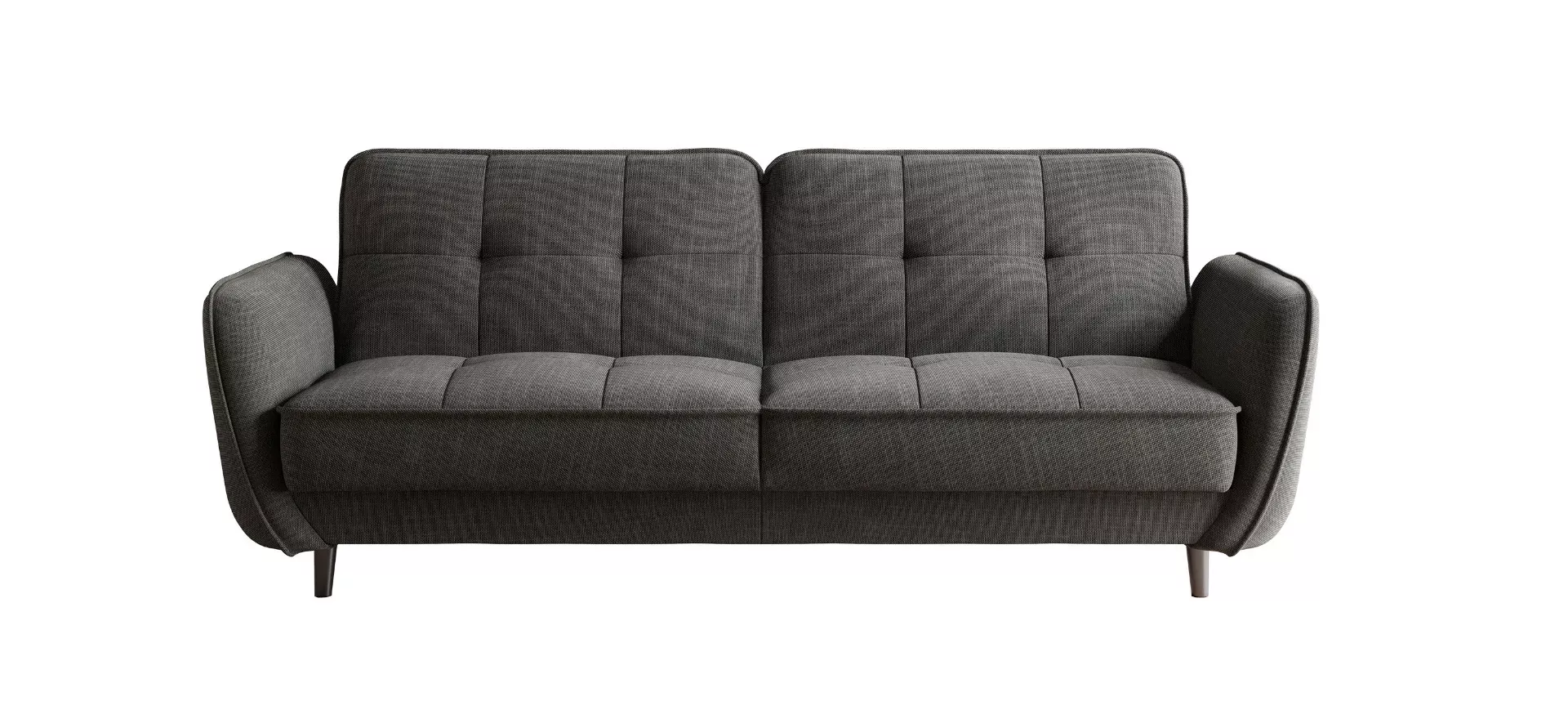 Sofa rozkładana z funkcją spania BELLIS ciemnoszara