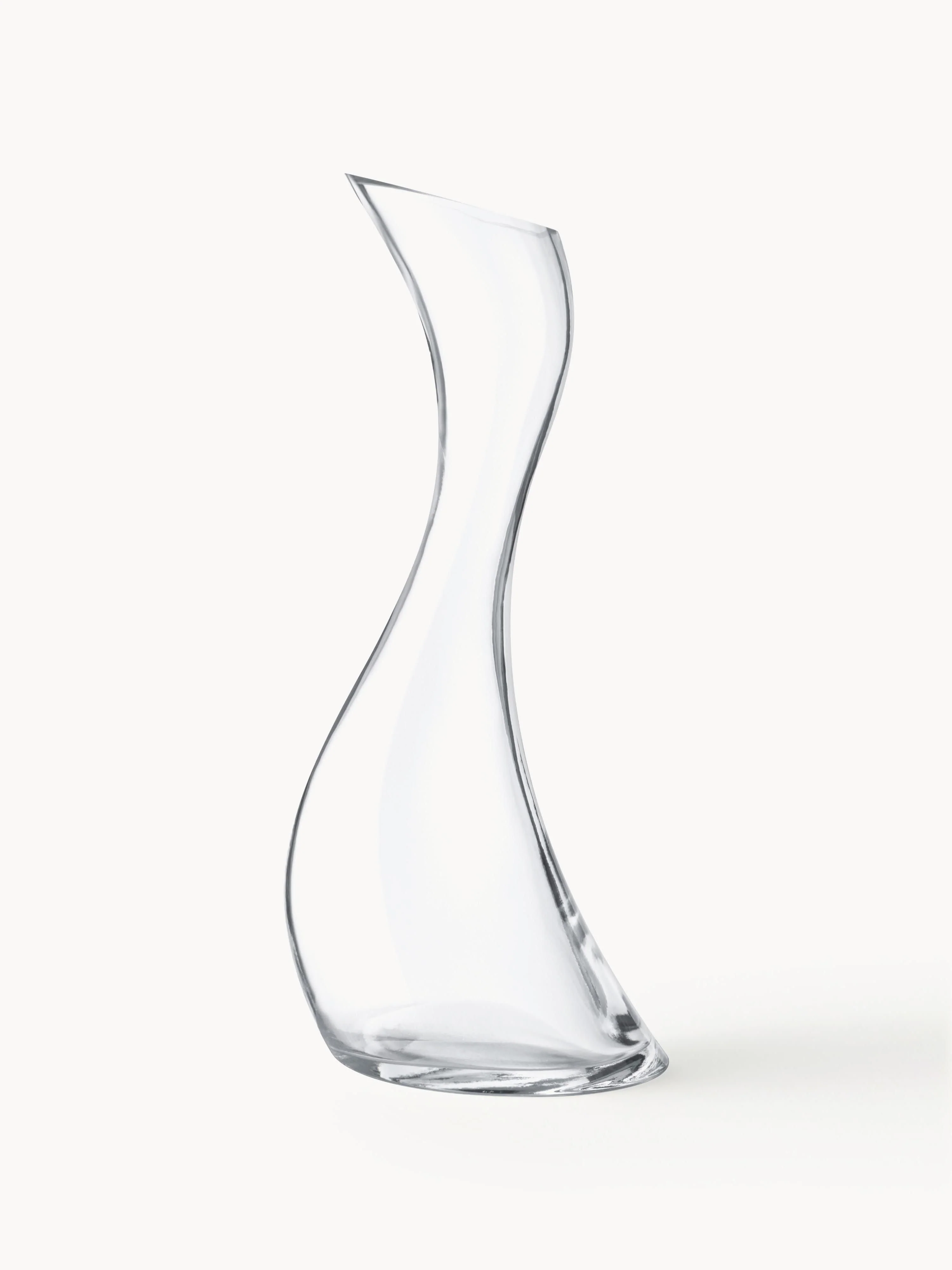 Glas-Karaffe Cobra in organischer Form, 750 ml