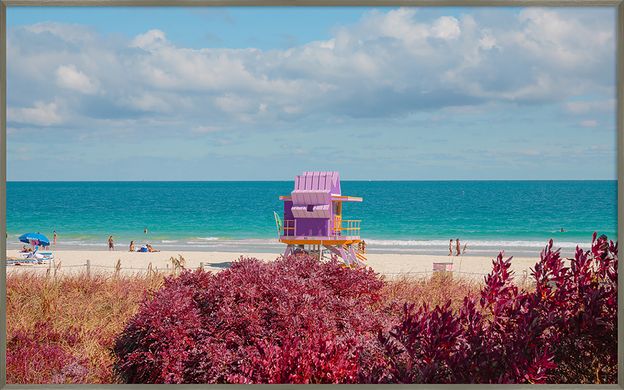 QUADRO MIAMI BEACH II 80 CM X 50 CM