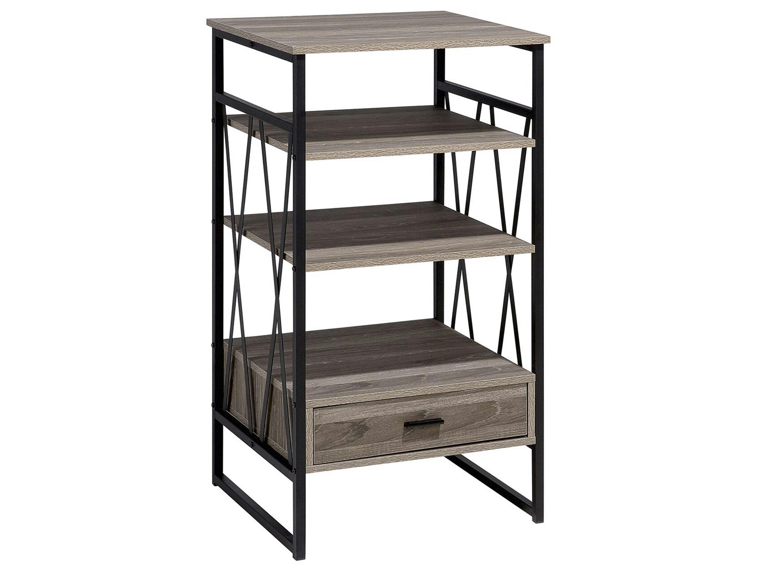 KEENE - Étagère 3 niveaux avec tiroir