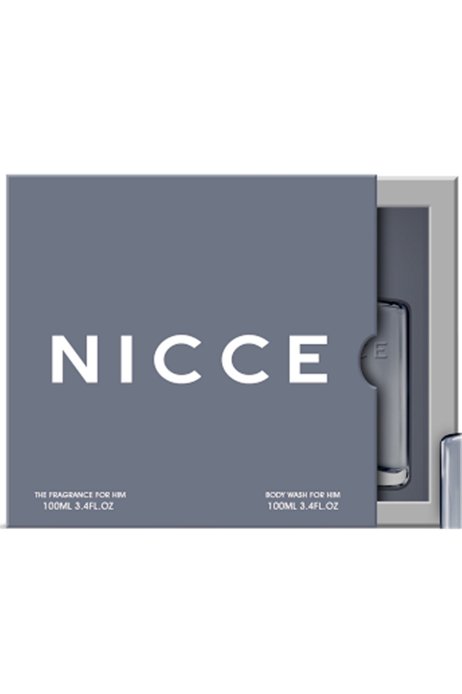 Nicce for Men Set - Eau de Toilette Spray 100ml Body Wash 100ml