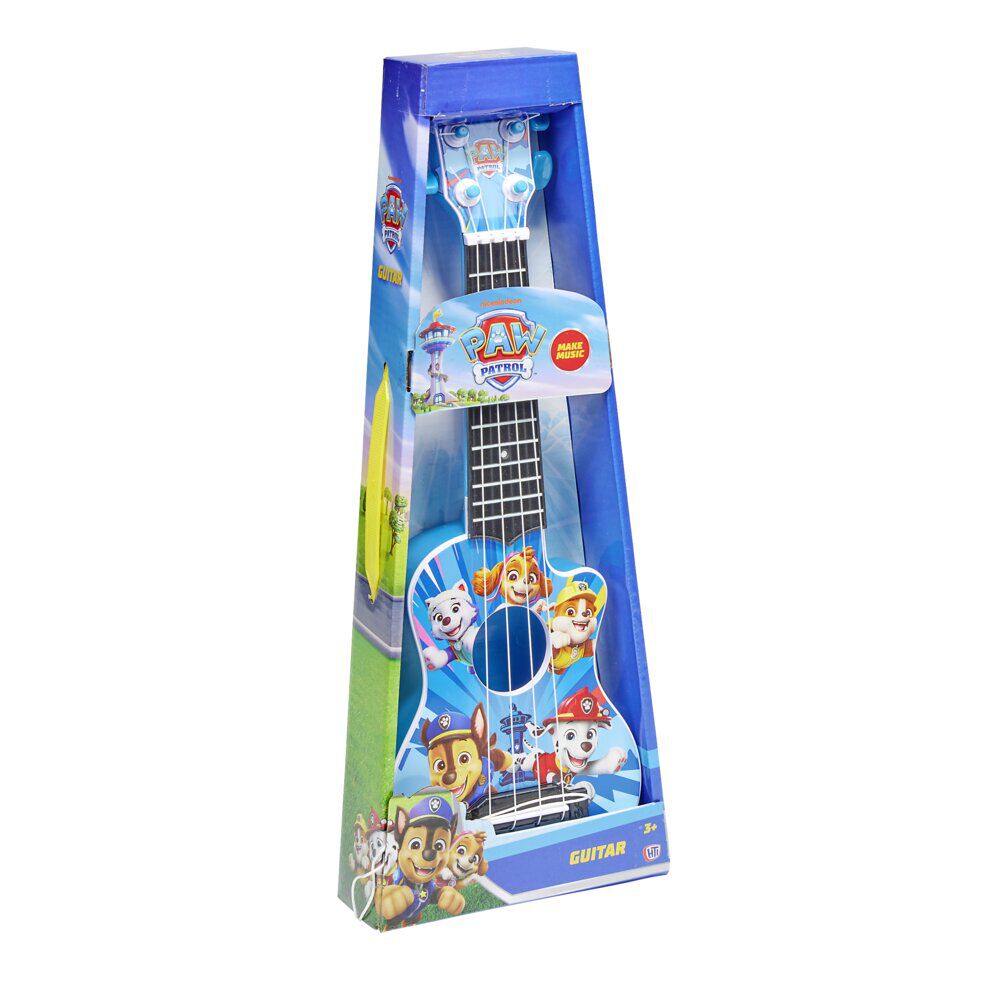 Guitare enfant Pat Patrouille médiator Intégré 14x4xH40cm