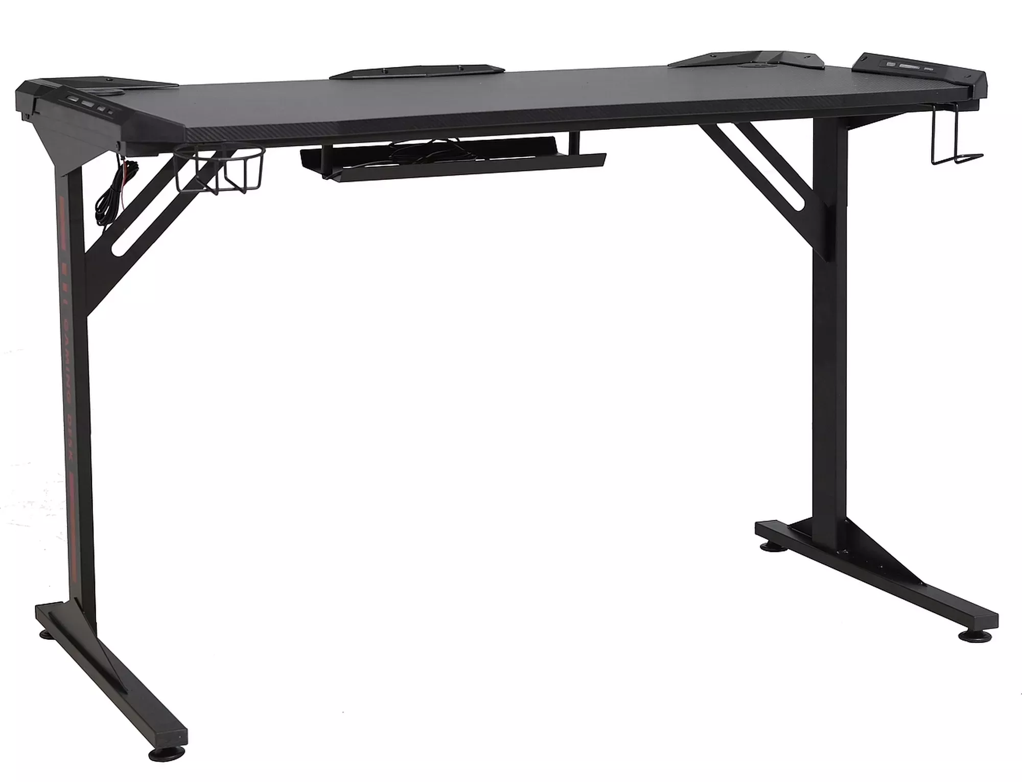 Biurko gamingowe B-216 czarne