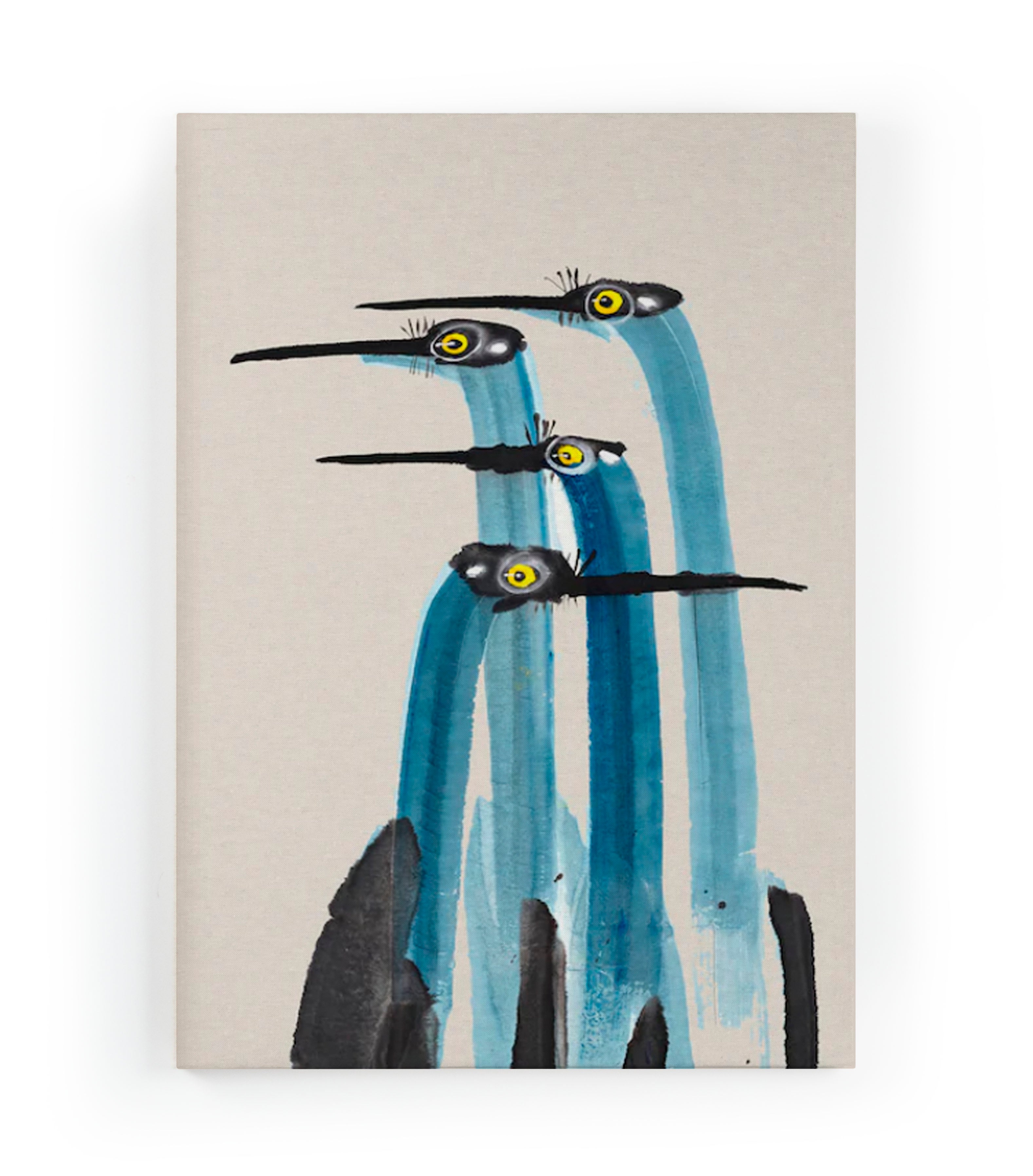 Canvas 60x40 Afdruk Kraanvogel