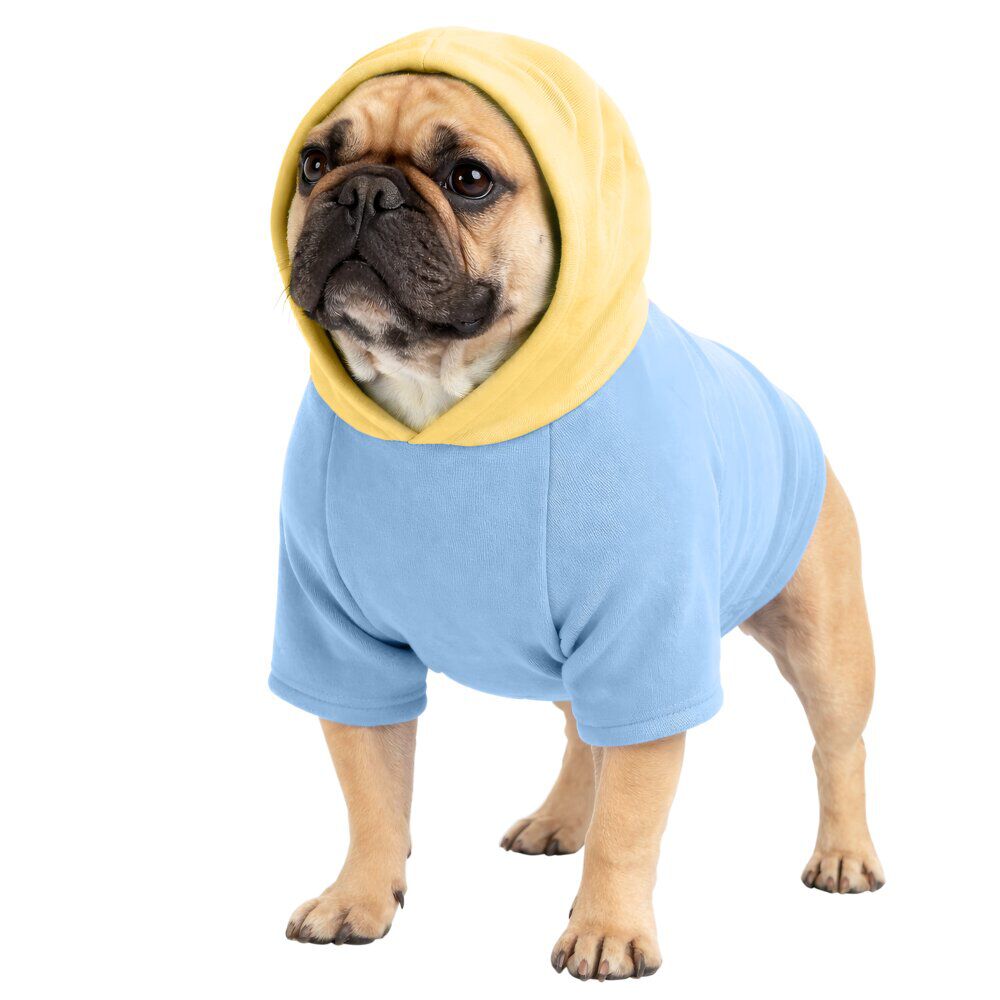 Sweat à capuche pour chien violet - Taille L