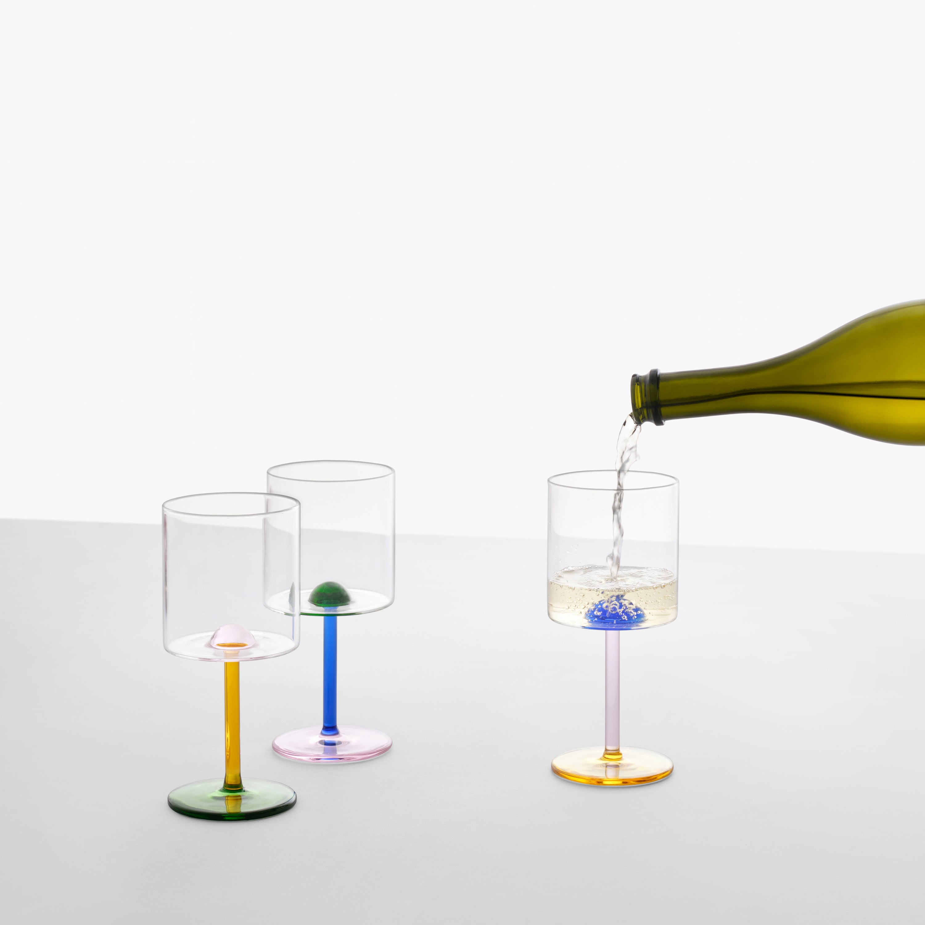 Ichendorf Milano Luna Wijnglas - Roze