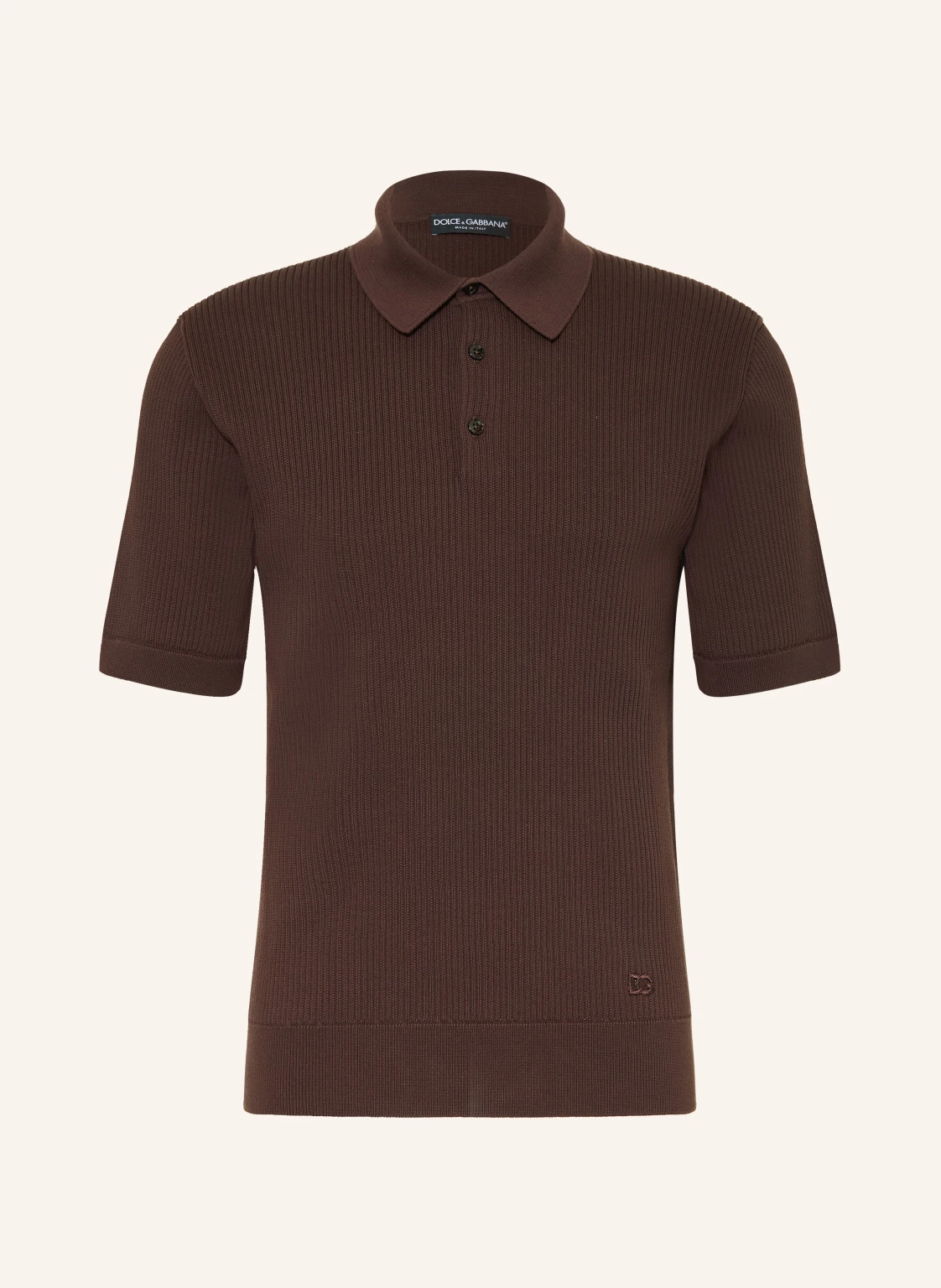 DOLCE & GABBANA Strick-Poloshirt
