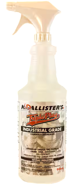 MacAllister's Triple Play Industrial Grade Biodegradable Cleaner & Degreaser Spray, 946-mL